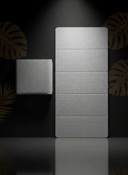 1Pc Pink Foldable Yoga Mat, Tpe Material, 183*61*0.6Cm, Easy to Carry, Suitable for Home Use