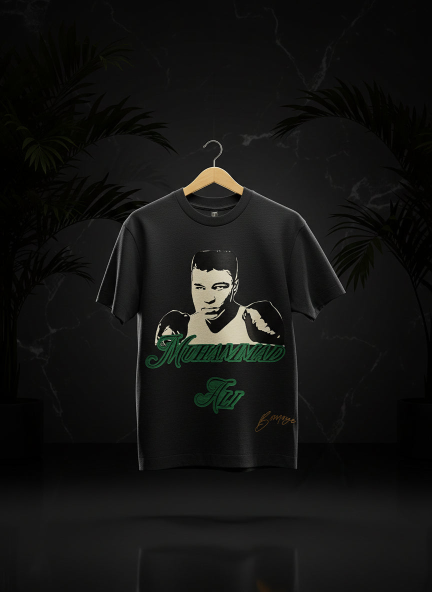 The Greatest Glow - Muhammad Ali Tshirt