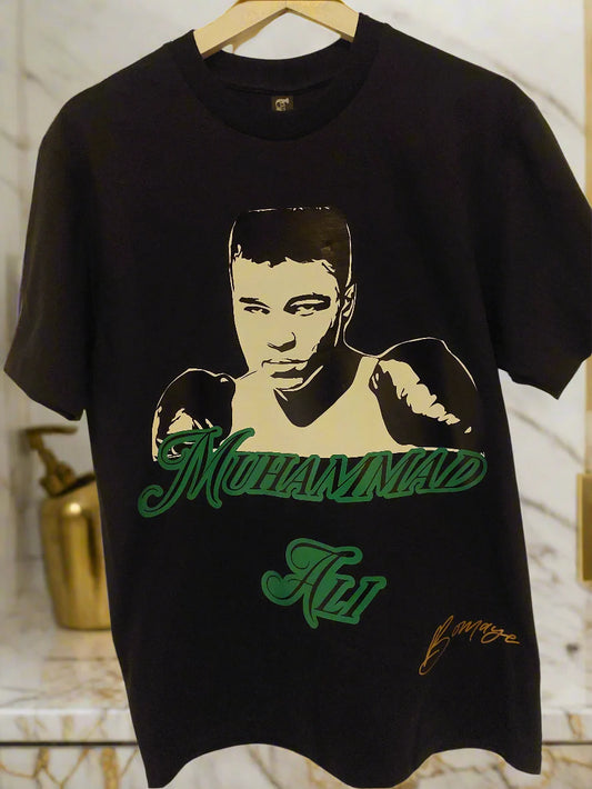 The Greatest Glow - Muhammad Ali Tshirt