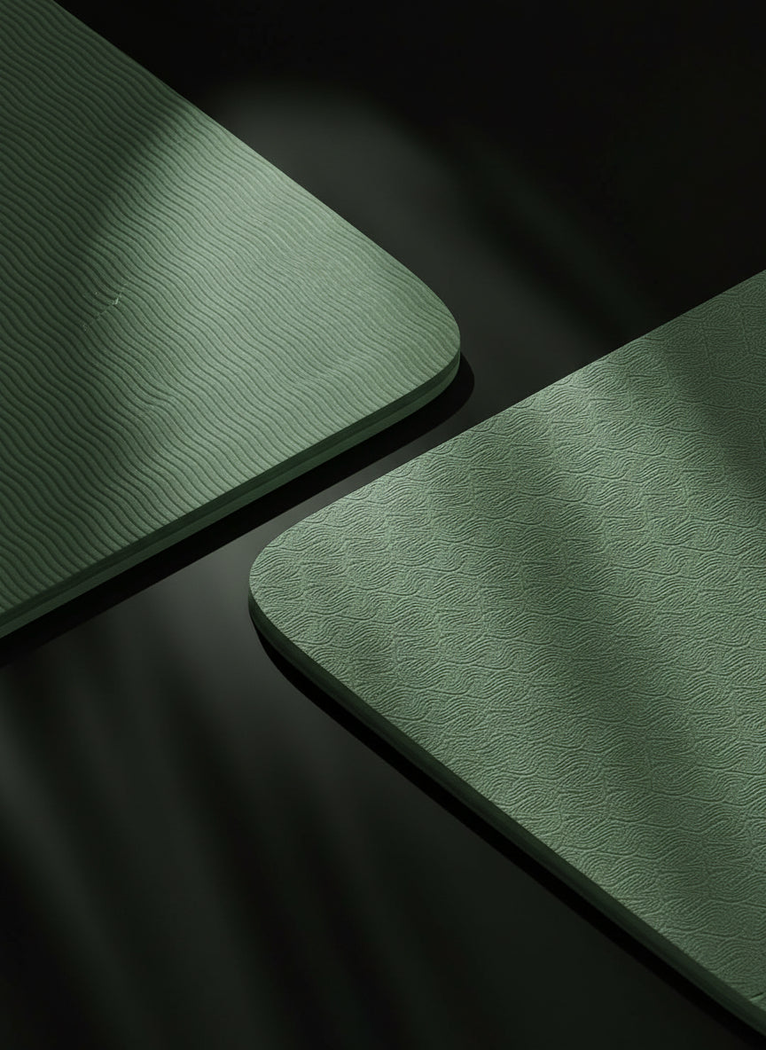 1Pc Pink Foldable Yoga Mat, Tpe Material, 183*61*0.6Cm, Easy to Carry, Suitable for Home Use