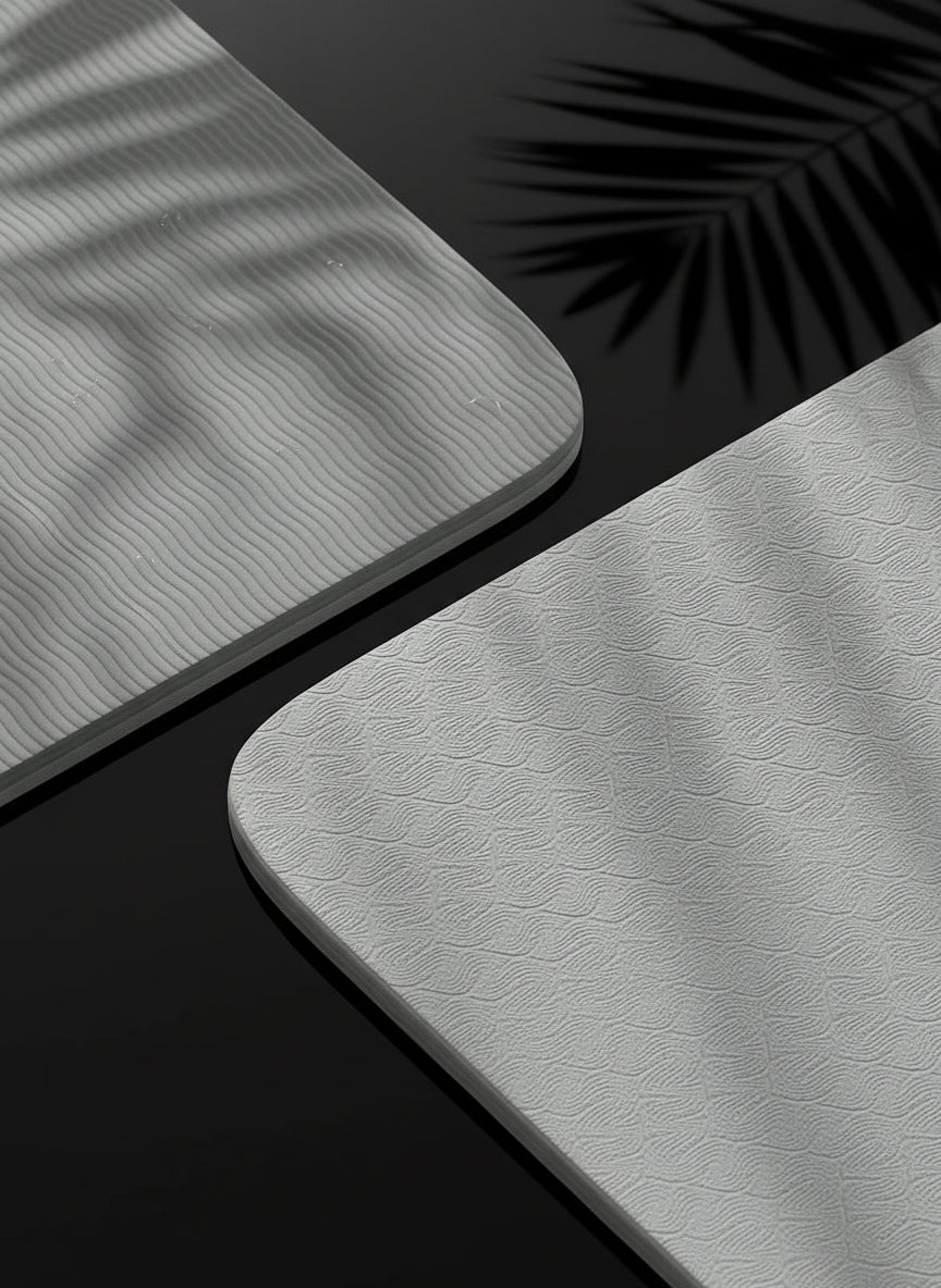 1Pc Pink Foldable Yoga Mat, Tpe Material, 183*61*0.6Cm, Easy to Carry, Suitable for Home Use