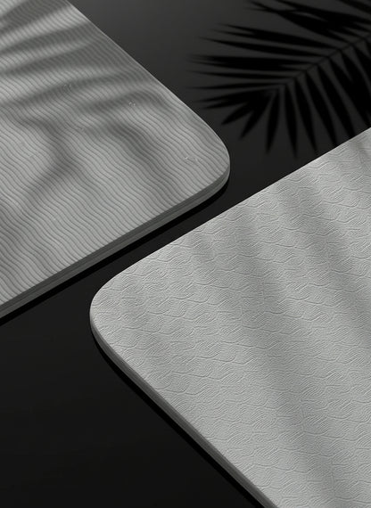 1Pc Pink Foldable Yoga Mat, Tpe Material, 183*61*0.6Cm, Easy to Carry, Suitable for Home Use