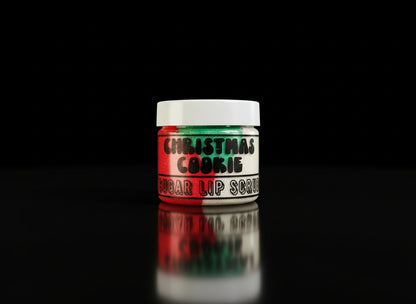 Christmas Cookie - Hydrating Lip Scrub - Gifts for Her - for Lips - Lip Exfoliant - Lip Care - Vegan Lip Scrub