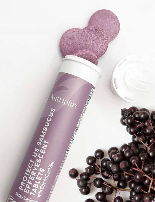 Nutriplus Effervescent tablets with Black Elderberry extract